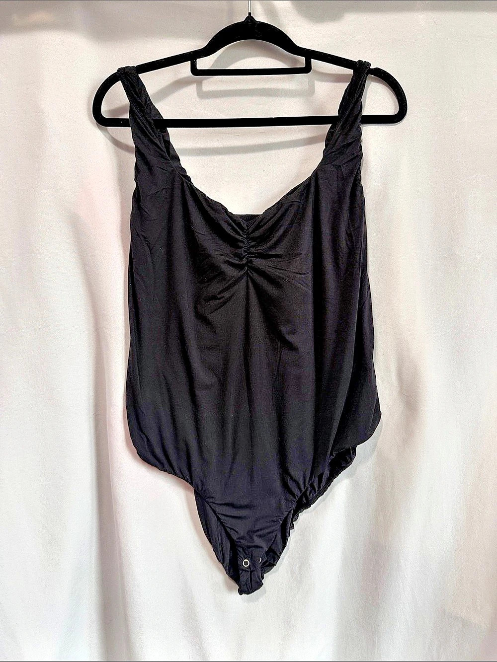 Black One-Piece body suit Size 2XL Like New